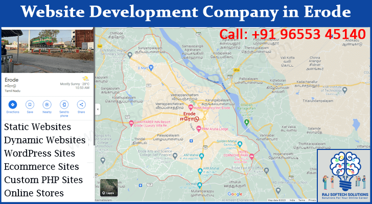 Website Development Company in Erode